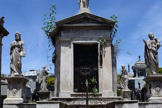 32 Mausoleum of Wealthy Spanish Trader Jose Ant-Castano Built In 1866 Recoleta Cemetery Buenos Aires
